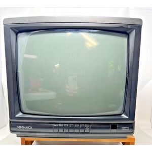 Magnavox RR1330 W101 13" CRT TV Color Tube Retro Wood No Remote Retro Vintage